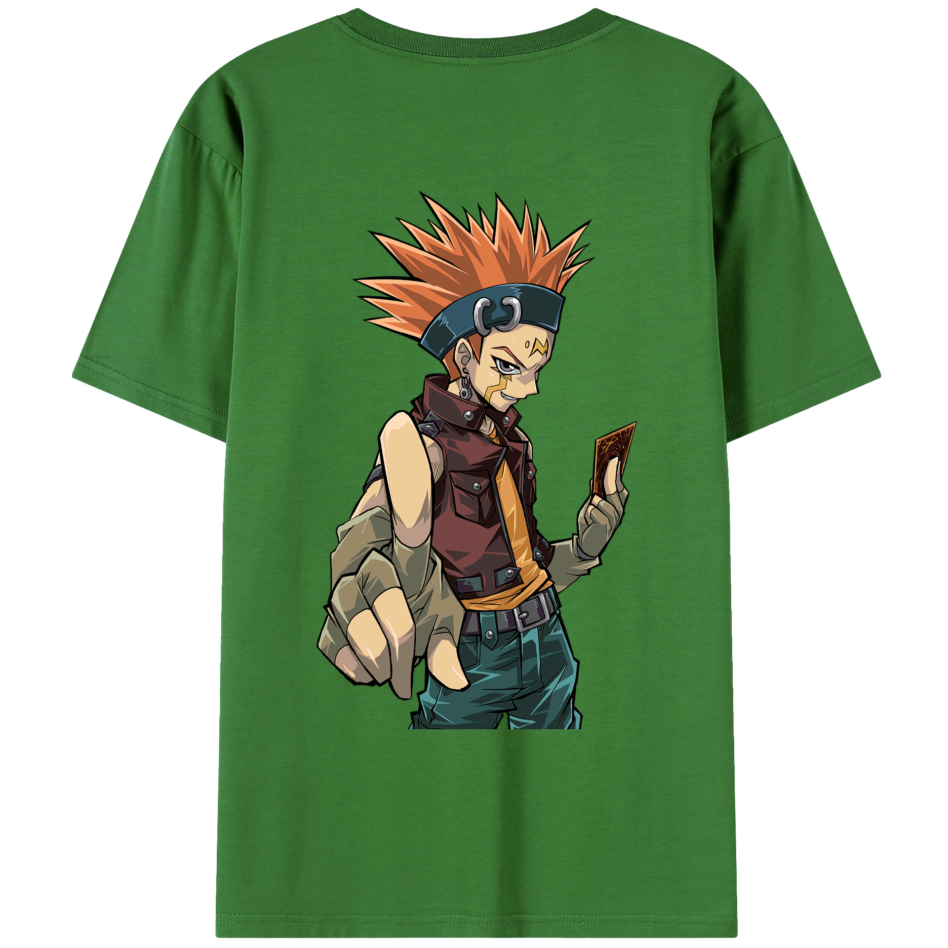 （画像用） 遊☆戯☆王 Yu-Gi-Oh! レディース半袖Tシャツ(バックプリント)